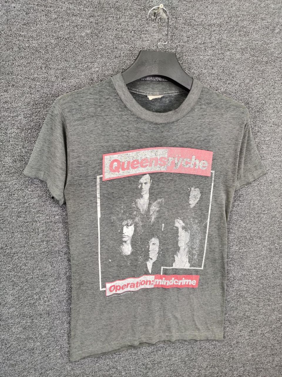 Band Tees Vintage 80s Queen Ryche Tour Band Tee Tshirt Size US M / EU 48-50 / 2 - 3 Thumbnail