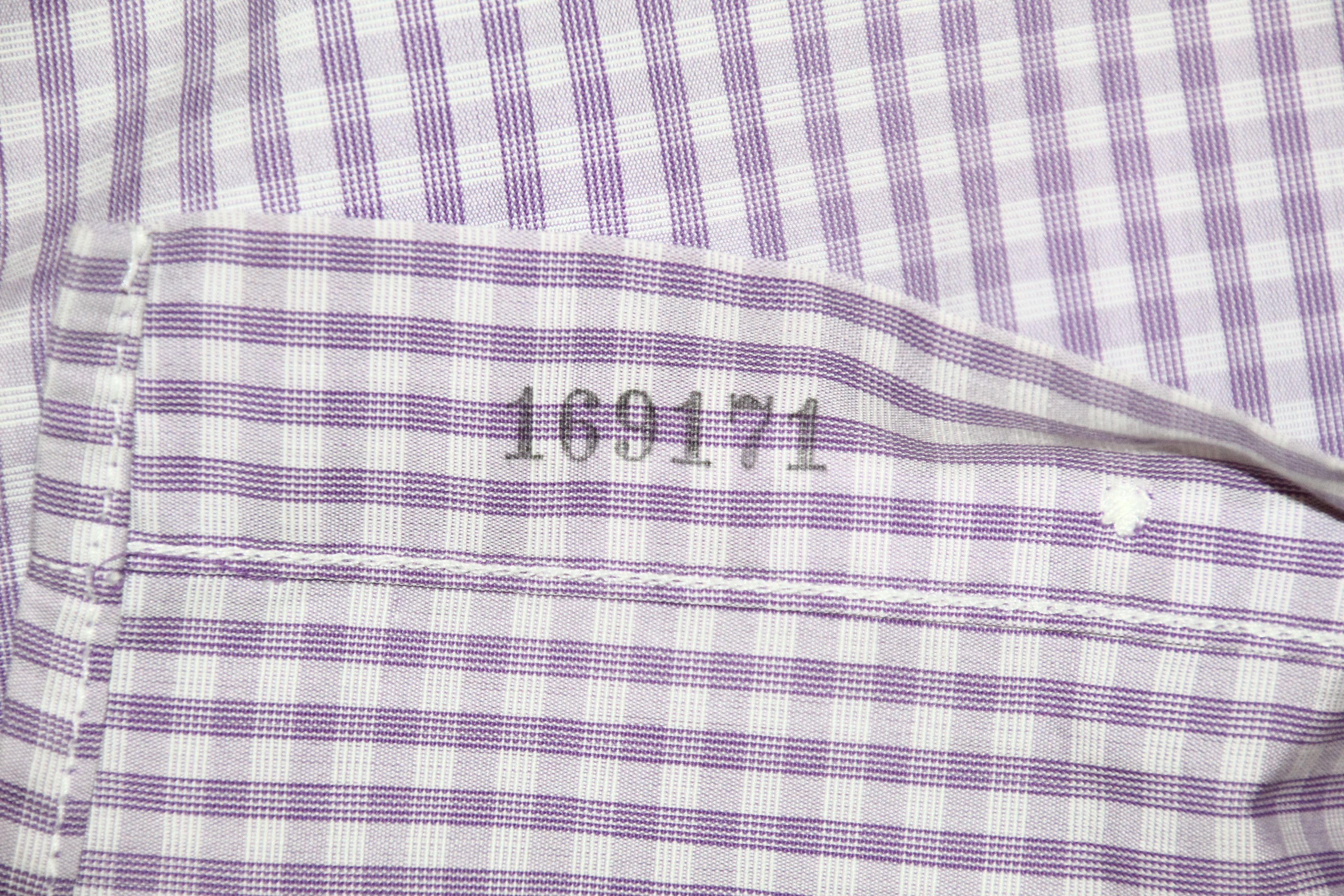 Gitman Bros. Gitman Gold USA Glen check point-collar twill casual shirt Size US L / EU 52-54 / 3 - 8 Thumbnail