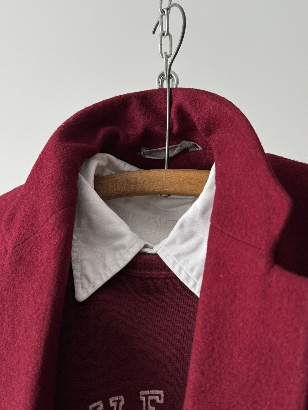 Other 1950s England Wolverton Institute Women’s Rowing Wool Blazer Size M / US 6-8 / IT 42-44 - 3 Thumbnail