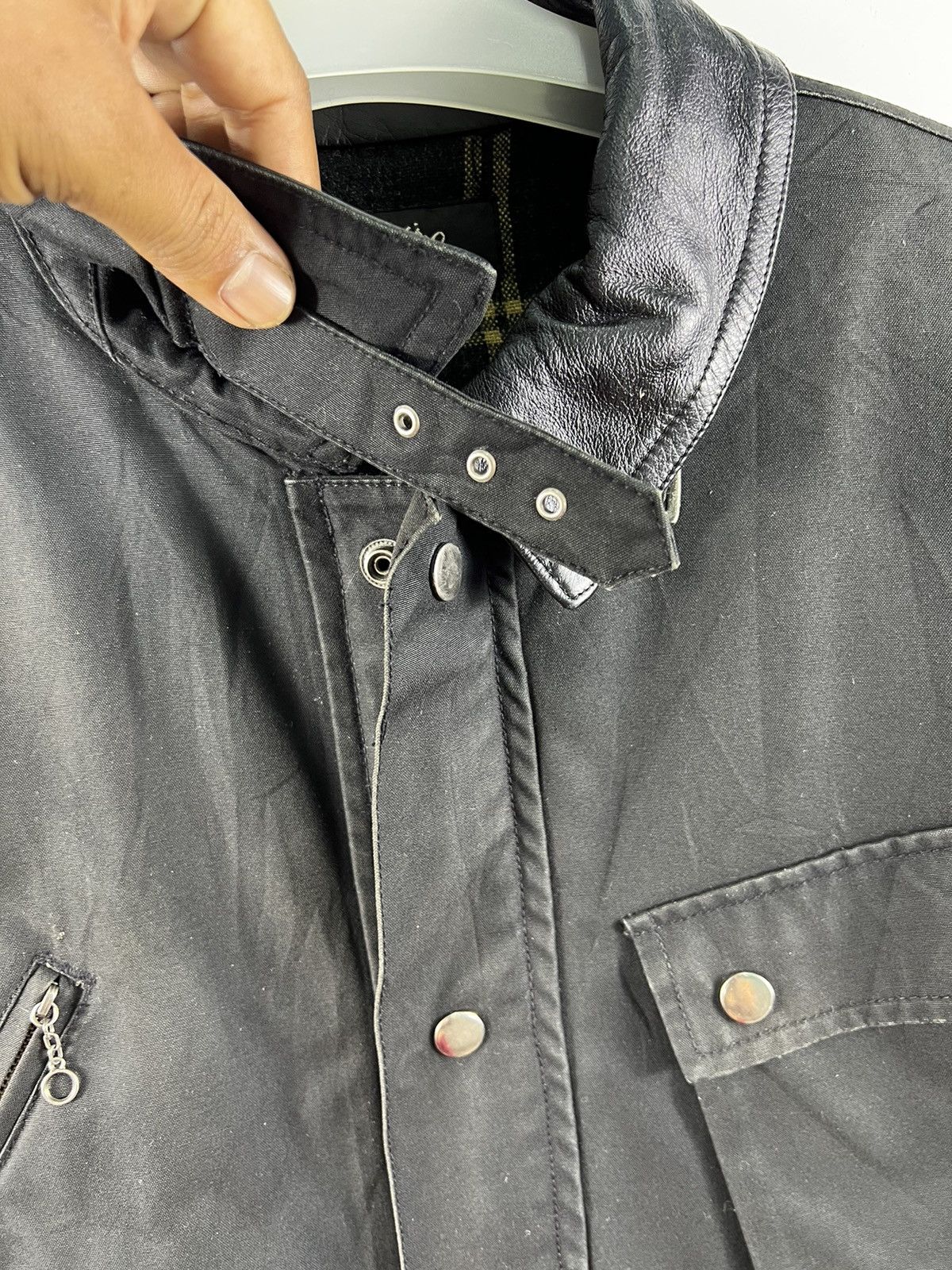 Japanese Brand 🔥 MOSSIMO LEATHER PART BLANKET LINED TYPE M-65 japan Size US L / EU 52-54 / 3 - 7 Thumbnail
