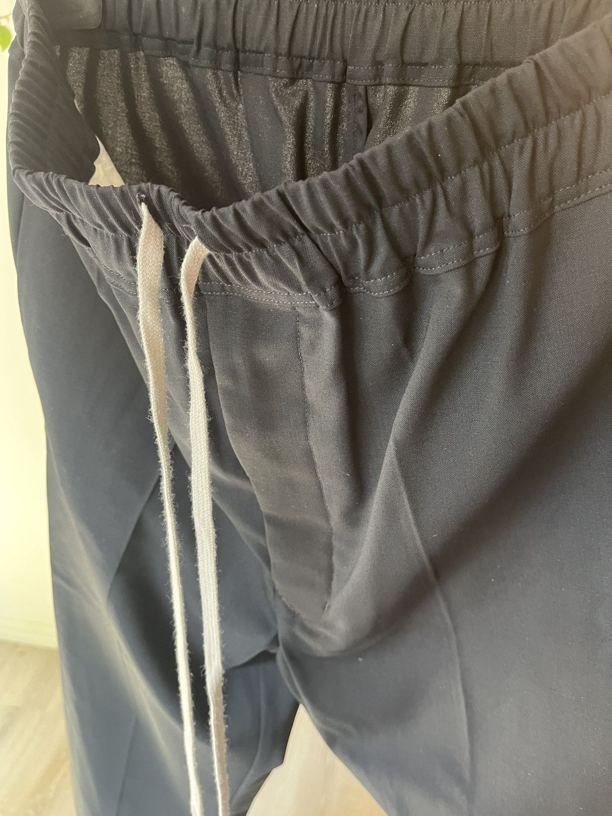 Rick Owens Rick Owens FW23 Luxor Drawstring Wool Pants – New with Tags Size US 31 - 9 Thumbnail