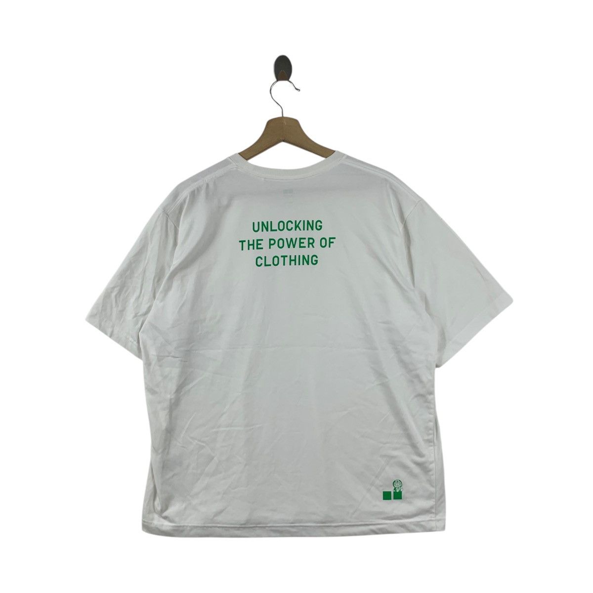 Uniqlo UNIQLO x DORAEMON The Power Of Clothing Recycle Tee Shirt Size L / US 10 / IT 46 - 5 Thumbnail