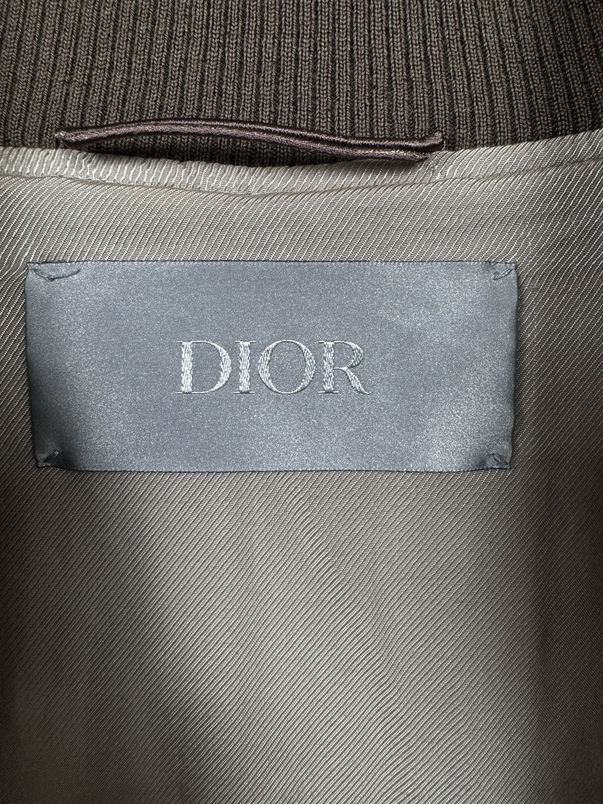Dior Christian Dior Patch Wool Bomber Jacket Size US S / EU 44-46 / 1 - 12 Thumbnail