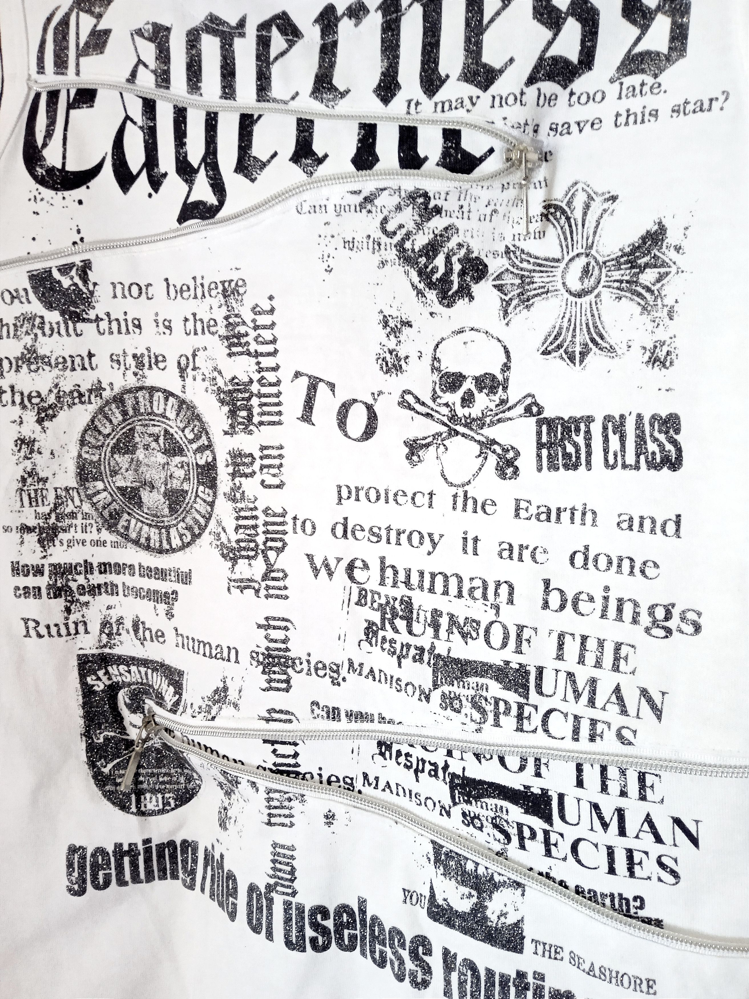 Hysteric Glamour × If Six Was Nine × Japanese Brand Beaumont Car Poem With Cross Skull Size US L / EU 52-54 / 3 - 3 Thumbnail