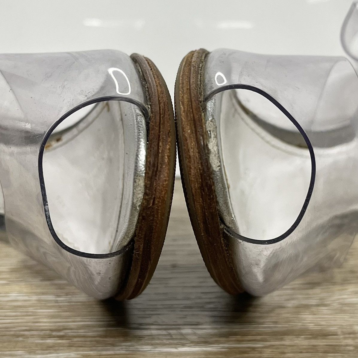 Designer × Maison Margiela RARE 00s maison margiela invisible heels size 36 EU/6 women Size US 6 / IT 36 - 8 Thumbnail