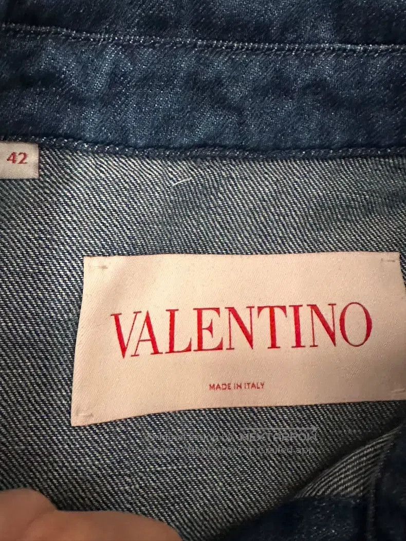 Valentino Valentino Blue long-sleeved denim jacket Size S / US 4 / IT 40 - 2 Thumbnail