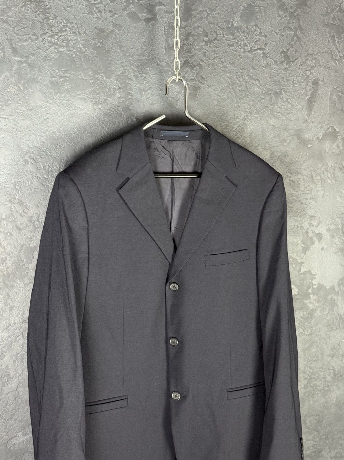 Versace Versace Collection Men's Wool Stretch Three Button Suit 52 Size 52R - 4 Thumbnail
