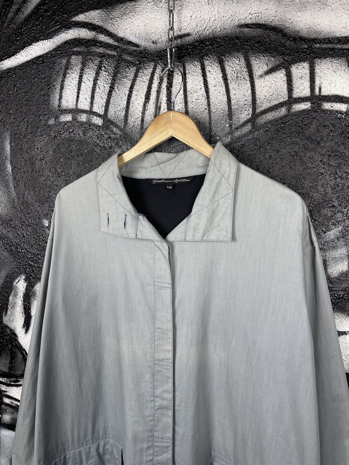 Gudrun Sjoden Gudrun Sjoden Vintage Light Blue Women’s Jacket Size L/XL Size L / US 10 / IT 46 - 2 Thumbnail