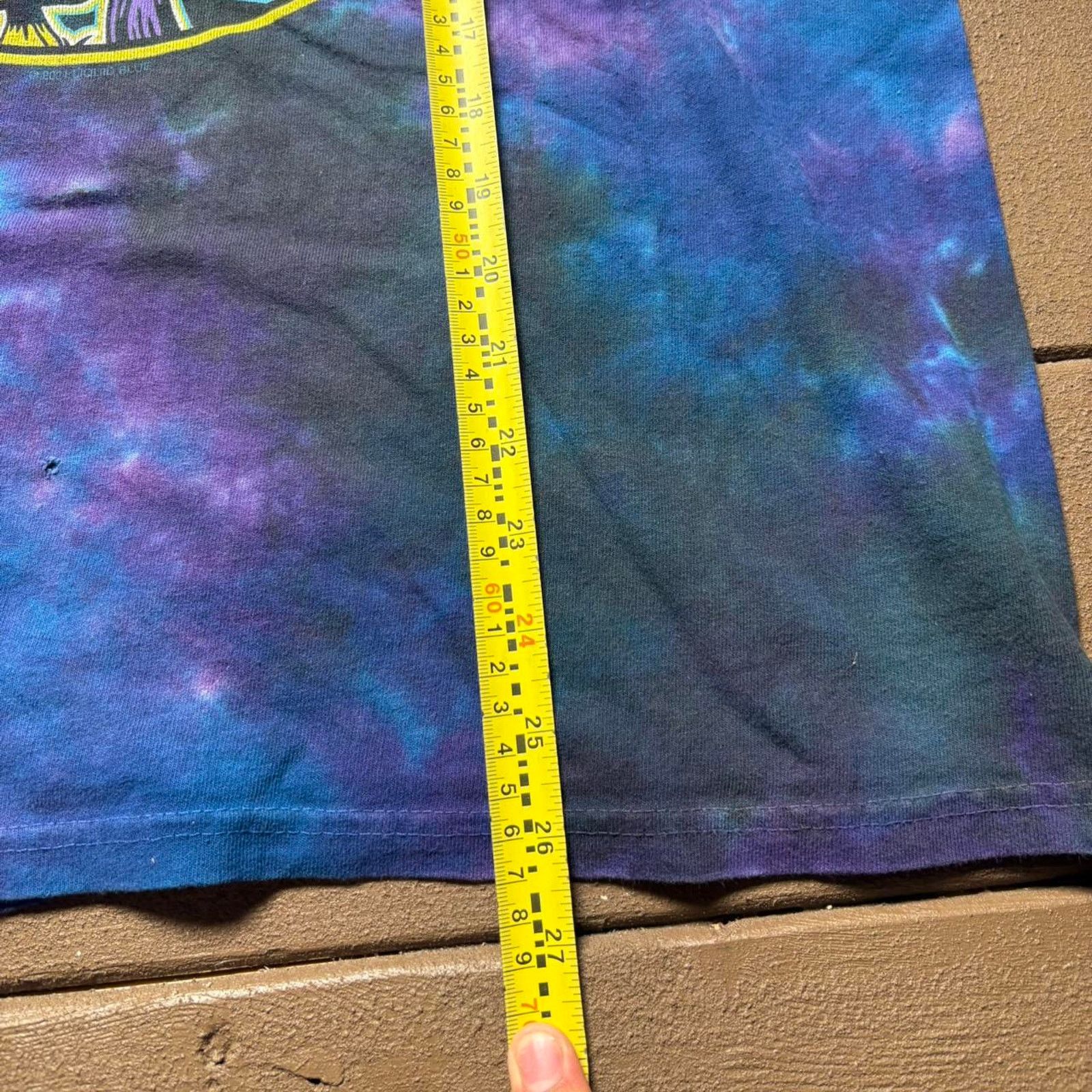 Liquid Blue Blue and Purple Tie-Dye Liquid Blue Shirt Size US M / EU 48-50 / 2 - 3 Thumbnail