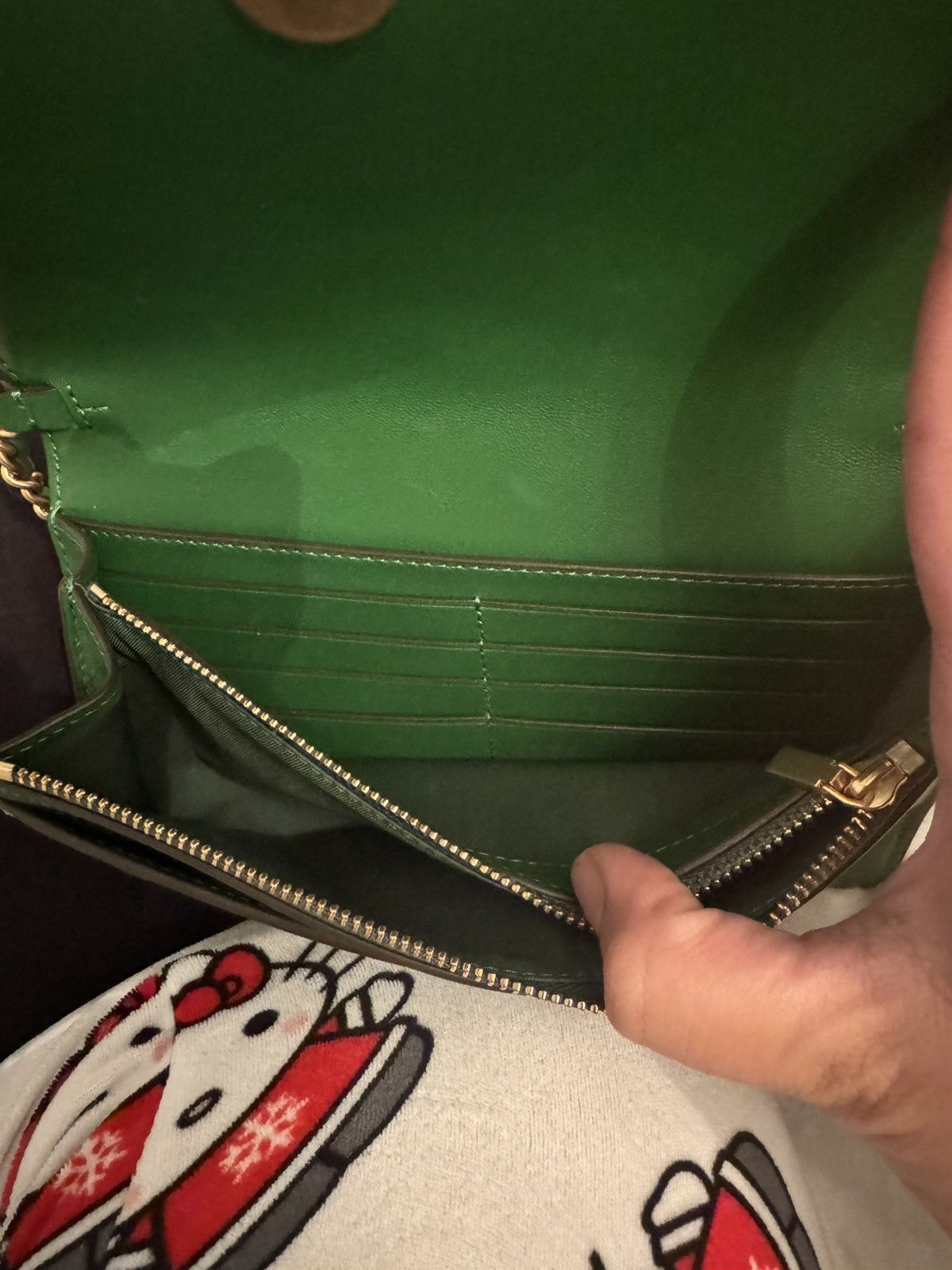 Tory Burch Tory Burch Fleming shoulder bag in Green Size ONE SIZE - 6 Thumbnail