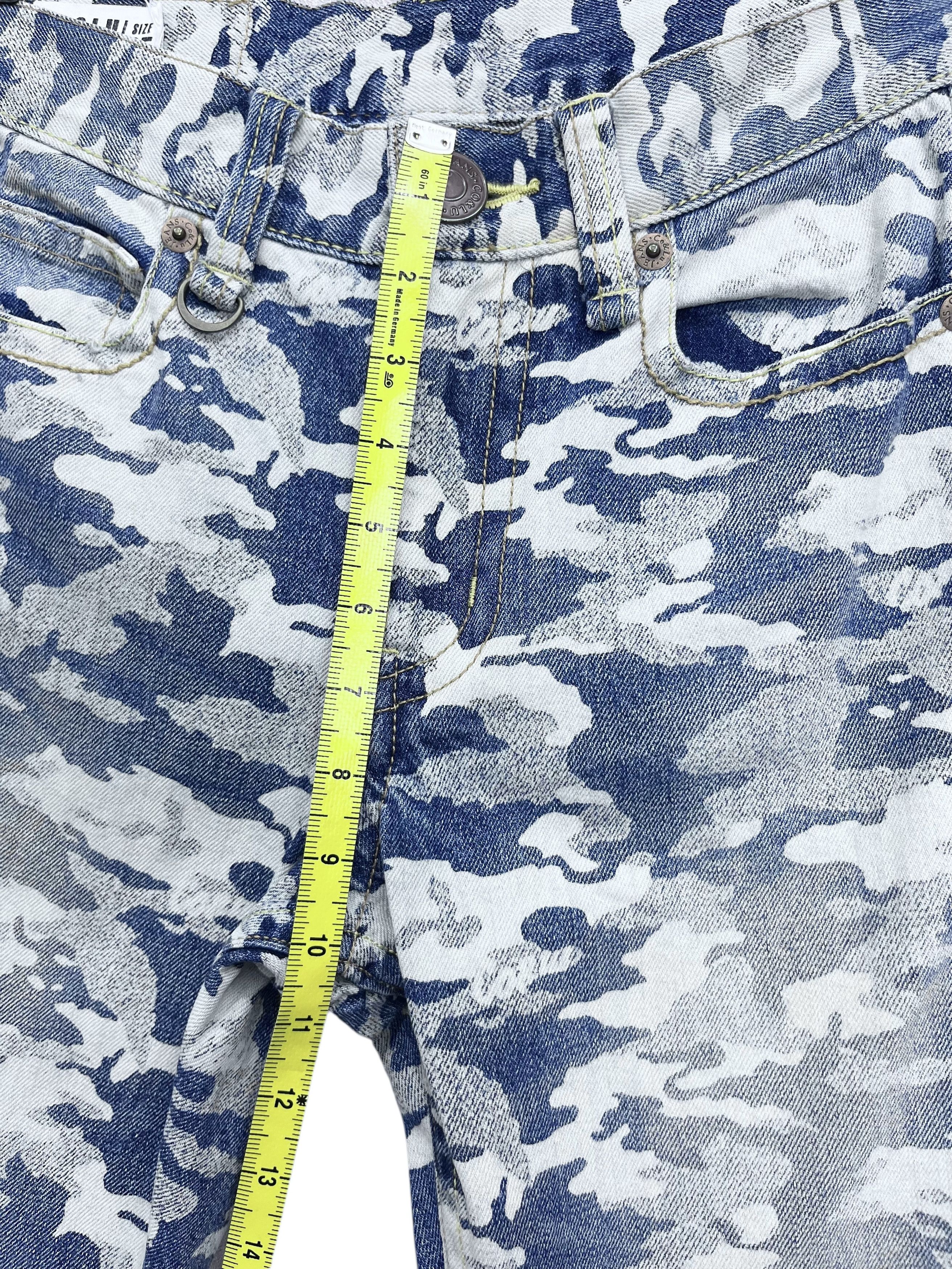 Japanese Brand FYE🔥Luxury Camo Print Denim Inspired by Hysteric Glamour Size US 27 - 8 Thumbnail
