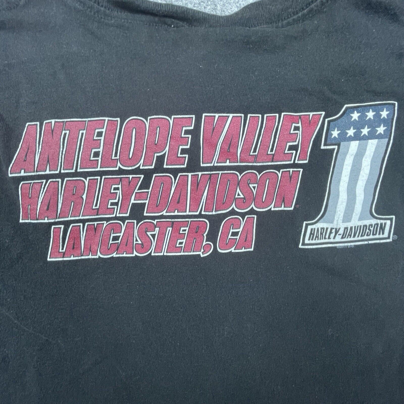 Harley Davidson Harley Davidson Shirt XL Ride To Live USA Flag California Size US XL / EU 56 / 4 - 4 Thumbnail