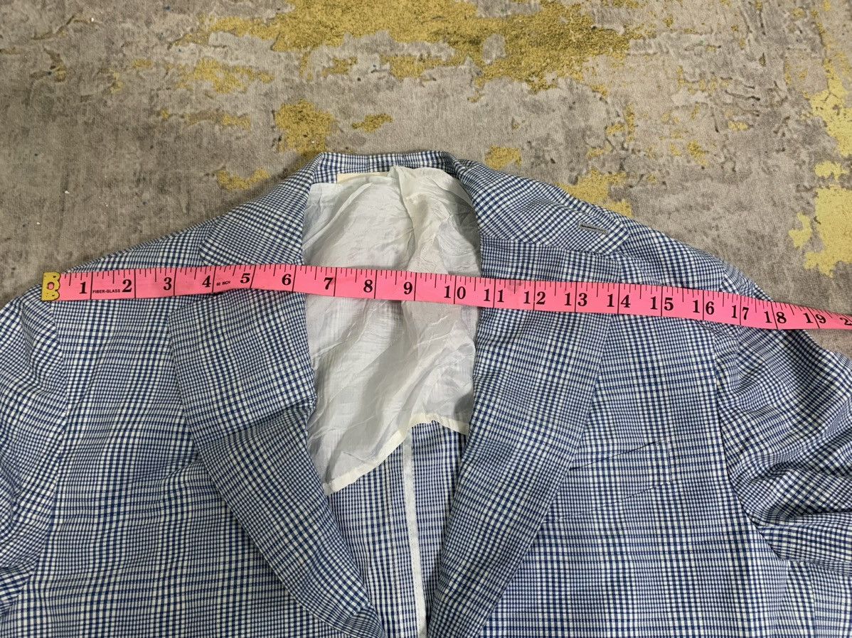 Caruso ZZ2M304A Caruso Blazer jacket Tartan Size US L / EU 52-54 / 3 - 8 Thumbnail