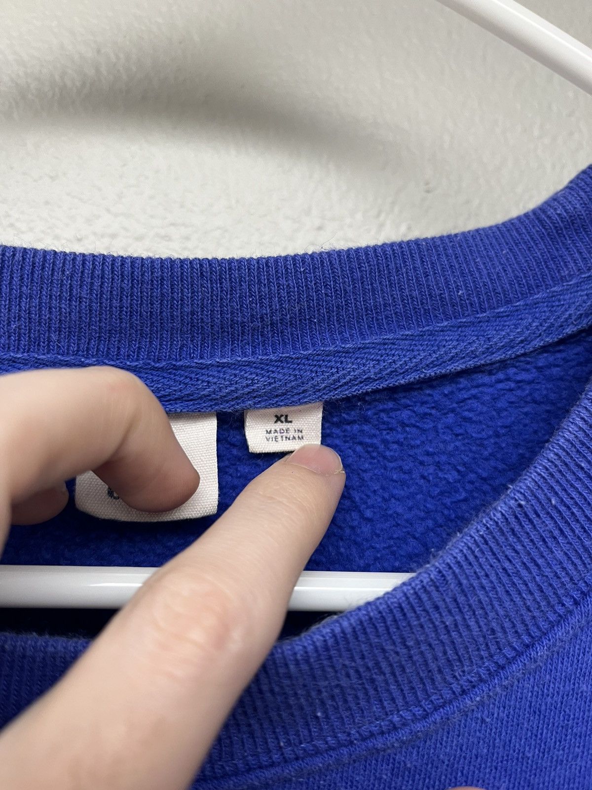 Gap Vintage Gap Original Patch Logo Blue Crewneck Sweater Size XL / US 12-14 / IT 48-50 - 5 Thumbnail