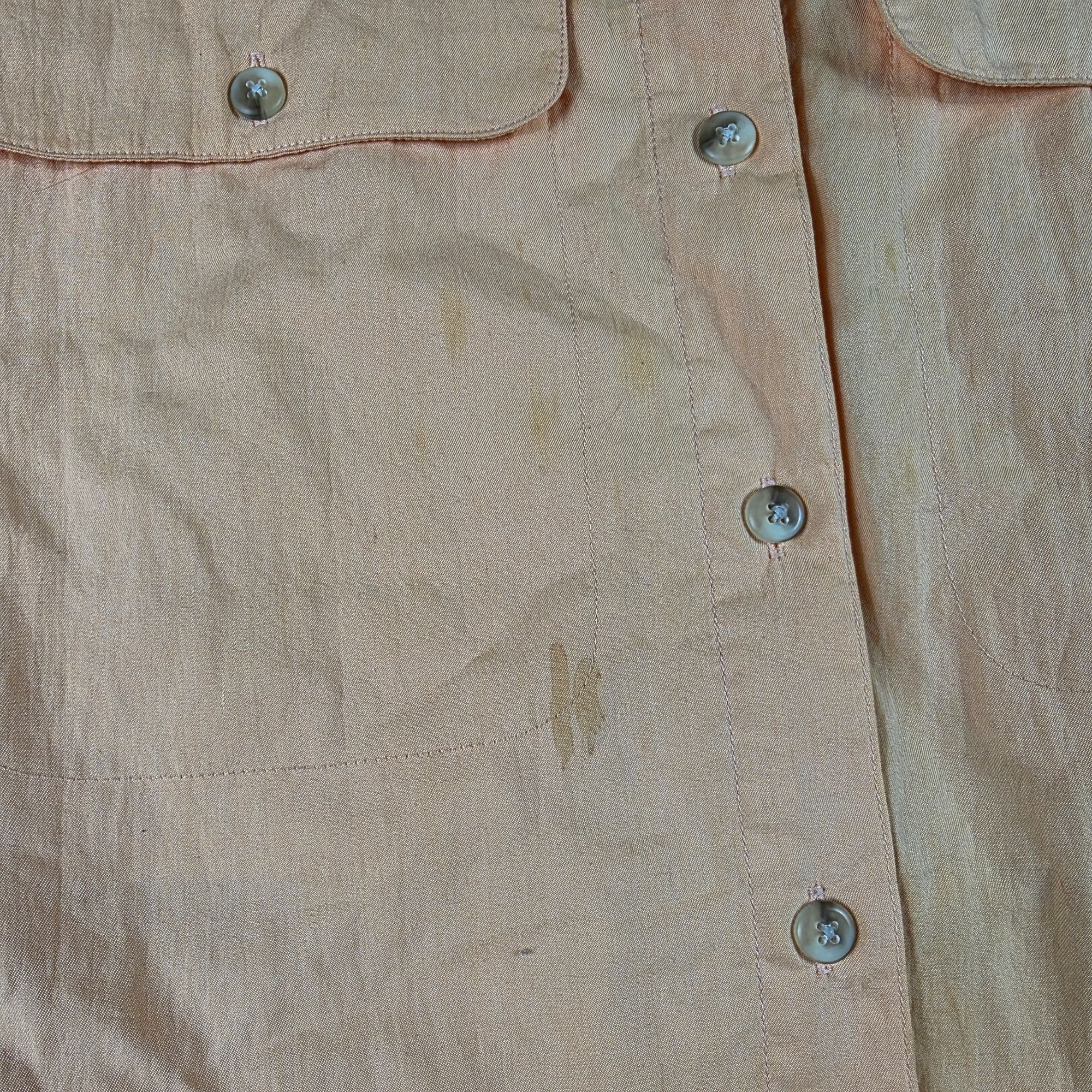 Other Vintage Travelsmith Womens Large Peach Orange Long Sleeve Bu Size L / US 10 / IT 46 - 6 Thumbnail