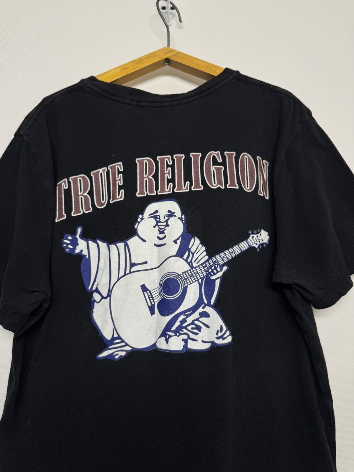 True Religion Vintage Y2k True Religion Big Logo T-Shirt Size US L / EU 52-54 / 3 - 2 Thumbnail