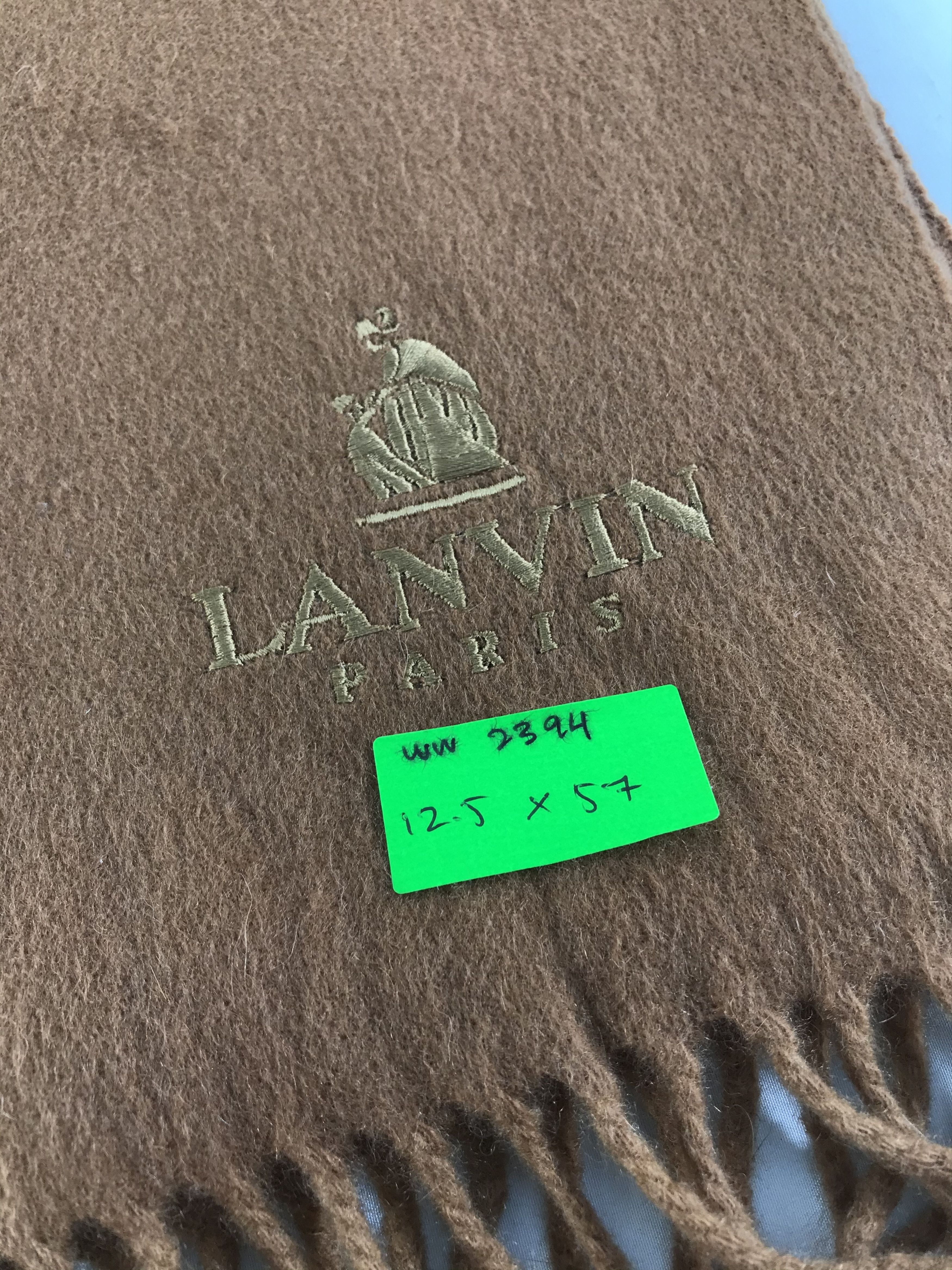 Lanvin Lanvin Scarf / Muffler / Neckwear - WW2394 Size ONE SIZE - 4 Thumbnail