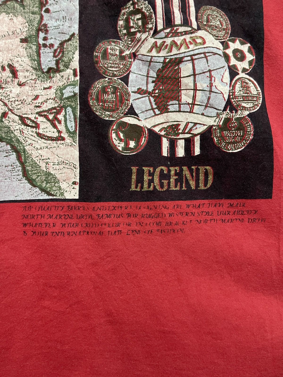 45rpm Vintage 80s 45RPM North Marine Drive Nautical Tee Size US L / EU 52-54 / 3 - 7 Thumbnail