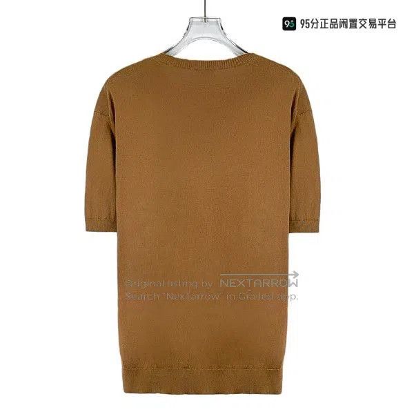 Ermenegildo Zegna Zegna Men's Solid Crew Neck Short. Size US L / EU 52-54 / 3 - 7 Thumbnail