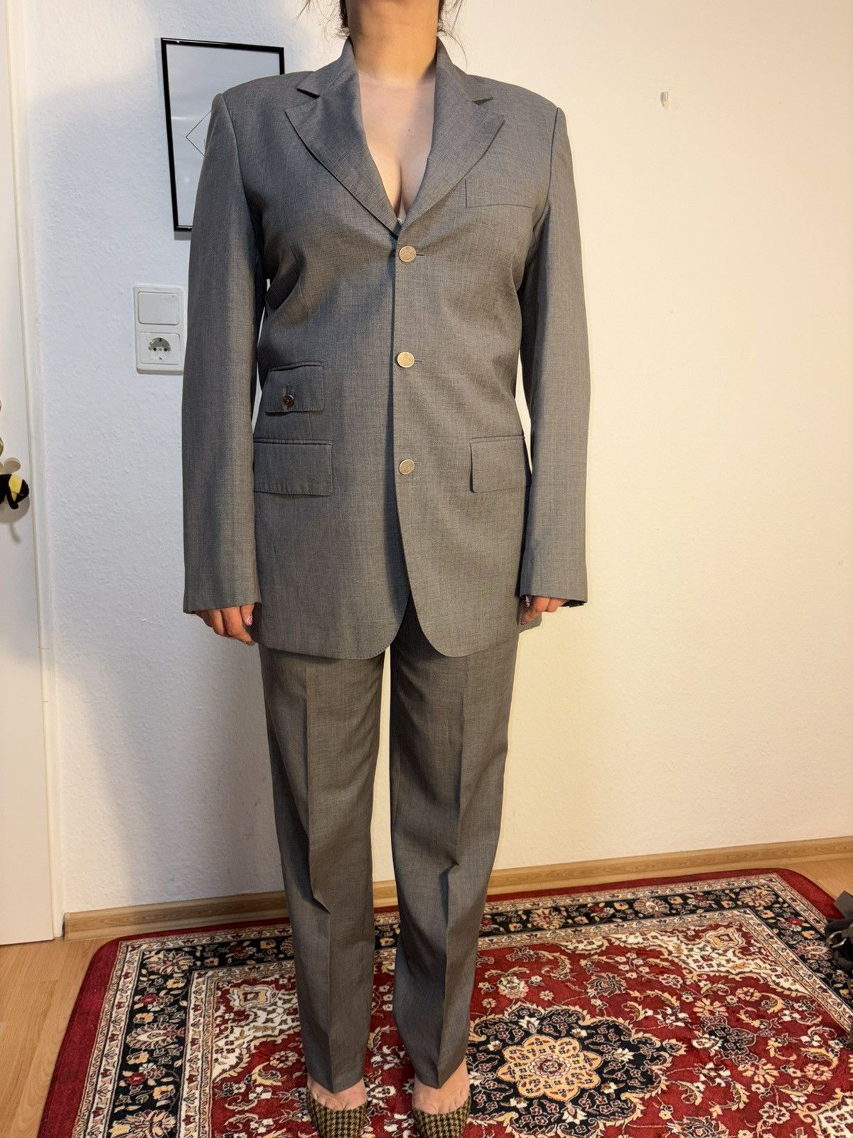 Vivienne Westwood Vivienne Westwood London Tailored Blazer & Pants Suit EU 48 Size M / US 6-8 / IT 42-44 - 2 Thumbnail