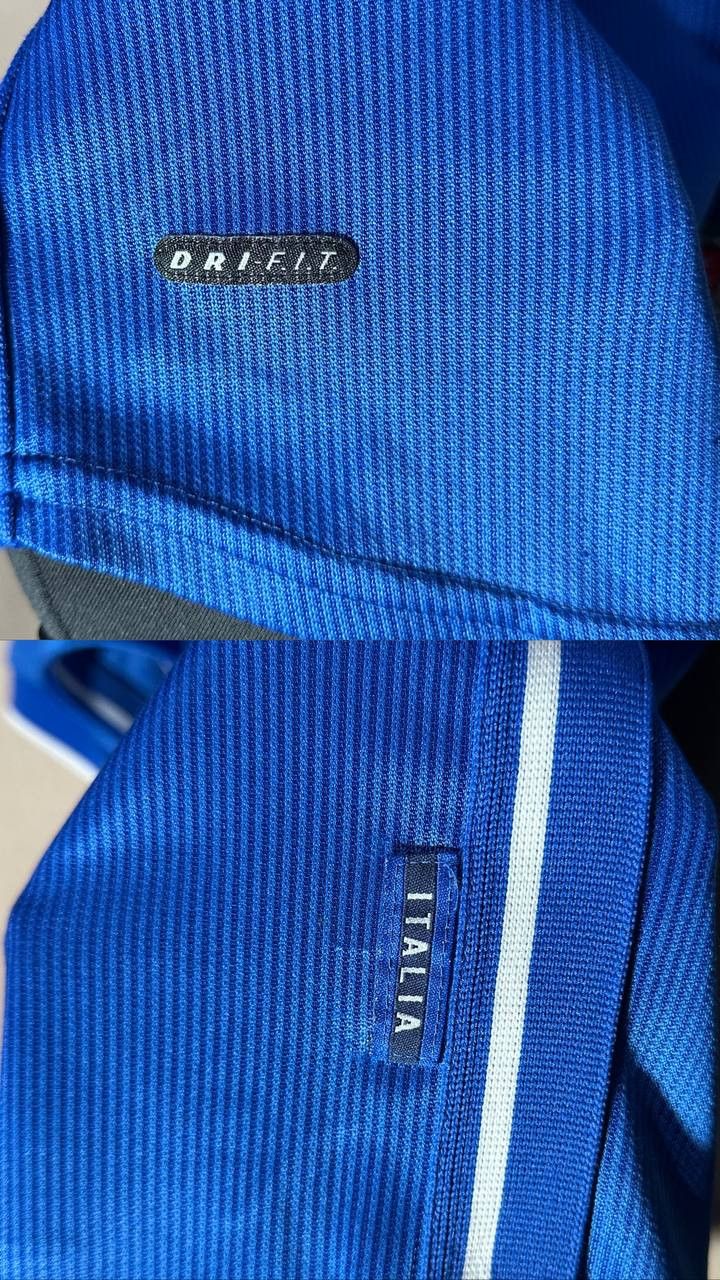 Nike ITALY 1998 Home BAGGIO Nike Football Jersey Shirt Young L Size US XS / EU 42 / 0 - 5 Thumbnail