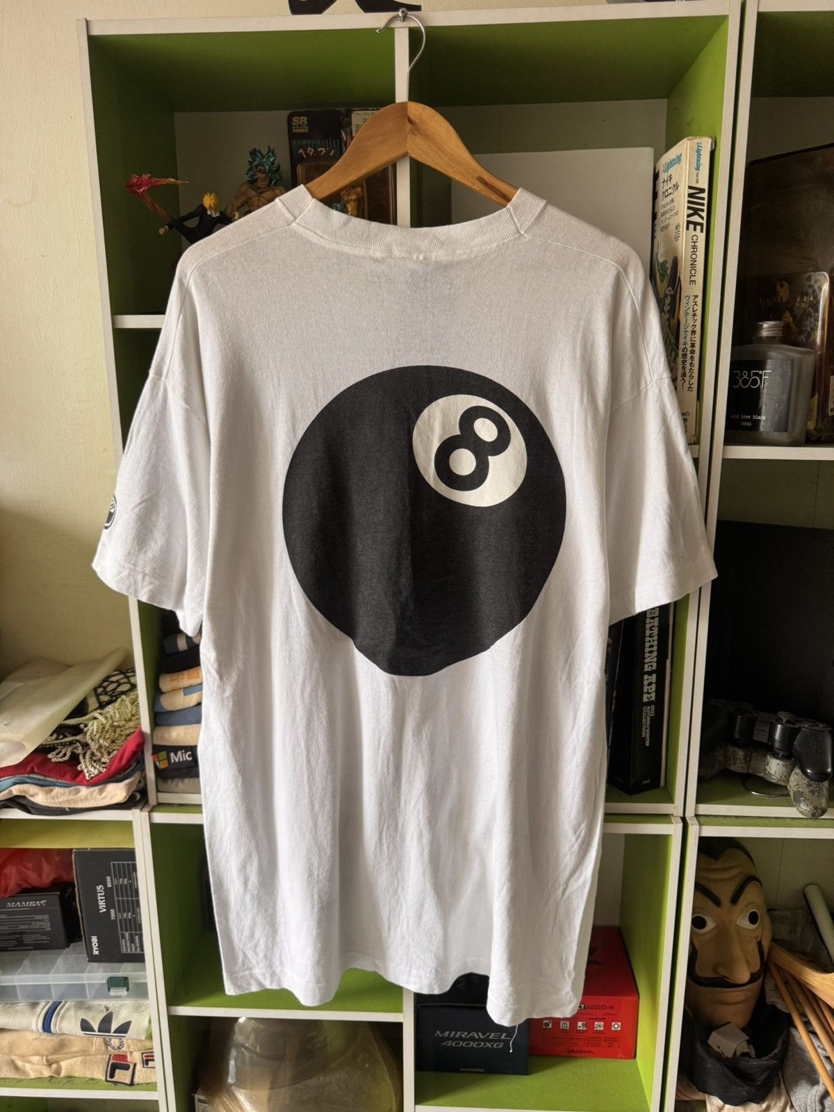Fruit Of The Loom × Vintage VINTAGE early 90s EIGHT BALL BACKHIT🔥 Size US XL / EU 56 / 4 - 1 Thumbnail