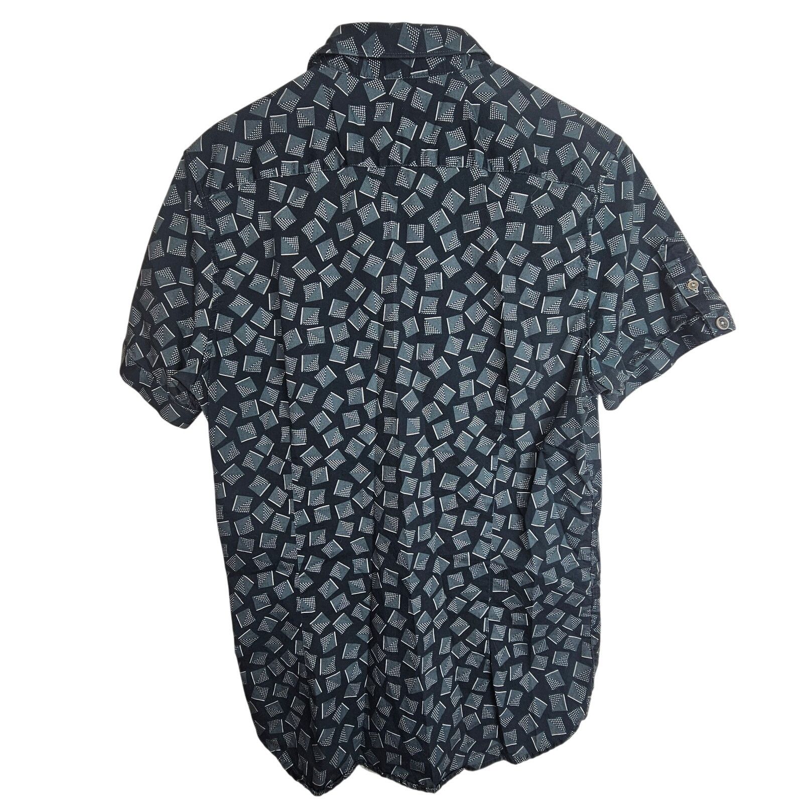 Ted Baker Ted Baker London Mens Geometric Print Button Shirt Size M Size US M / EU 48-50 / 2 - 8 Thumbnail