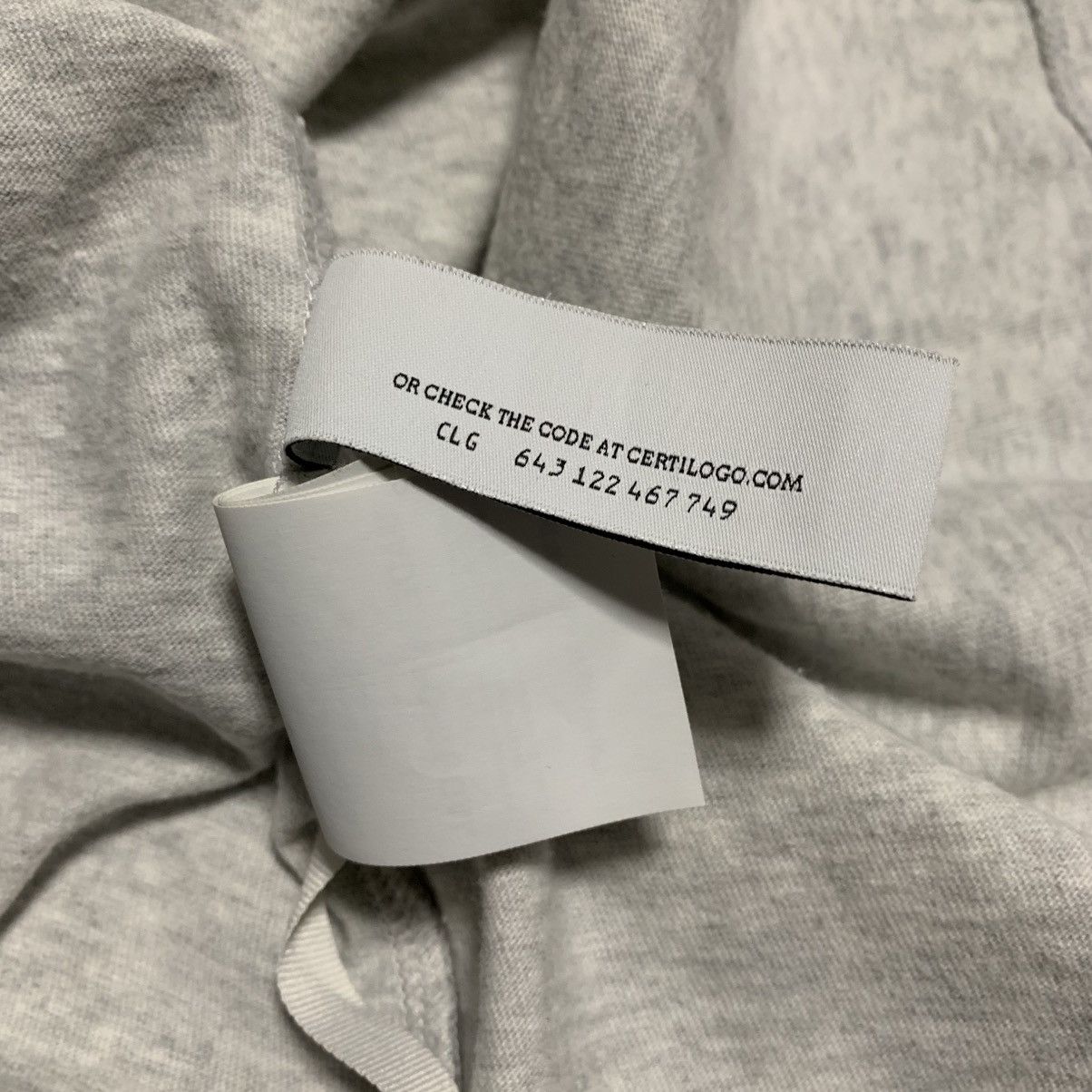 Off-White Off White Medium Hand Logo Grey Tee Virgil Abloh Size US M / EU 48-50 / 2 - 10 Thumbnail