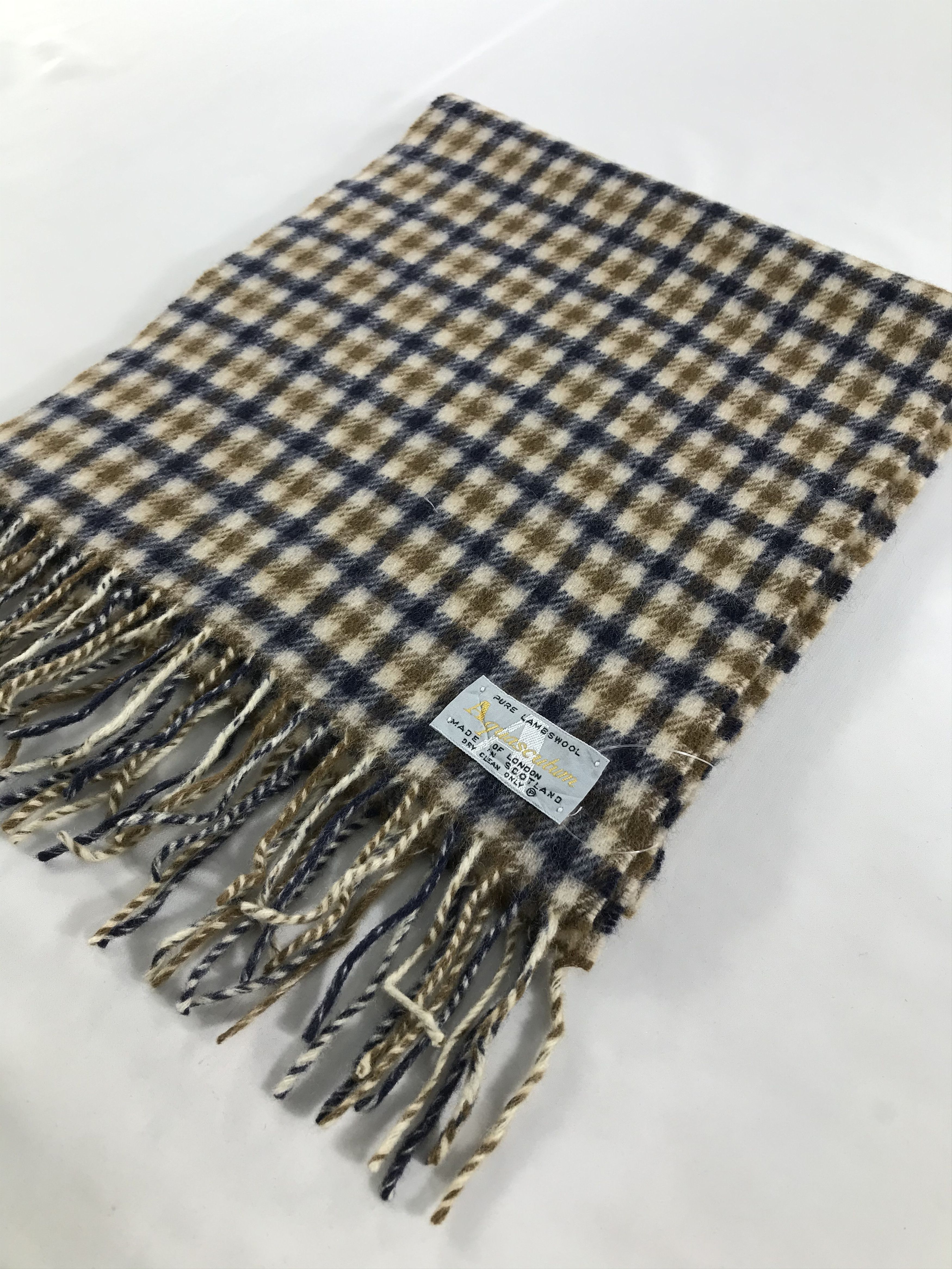 Aquascutum Vintage Aquascutum Scarf/Muffler/Neckwear MF1316 Size ONE SIZE - 3 Thumbnail