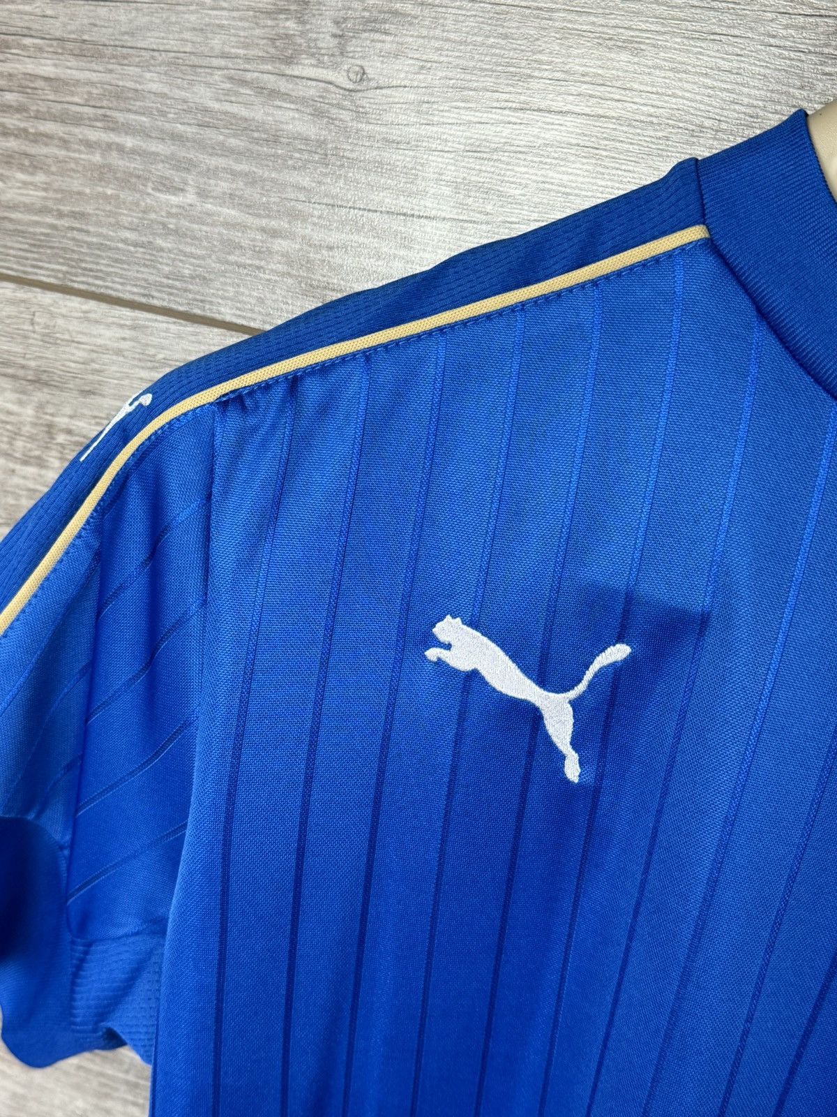 Puma × Vintage PUMA SOCCER JERSEY ITALY 🇮🇹 SIZE M Size US M / EU 48-50 / 2 - 15 Thumbnail