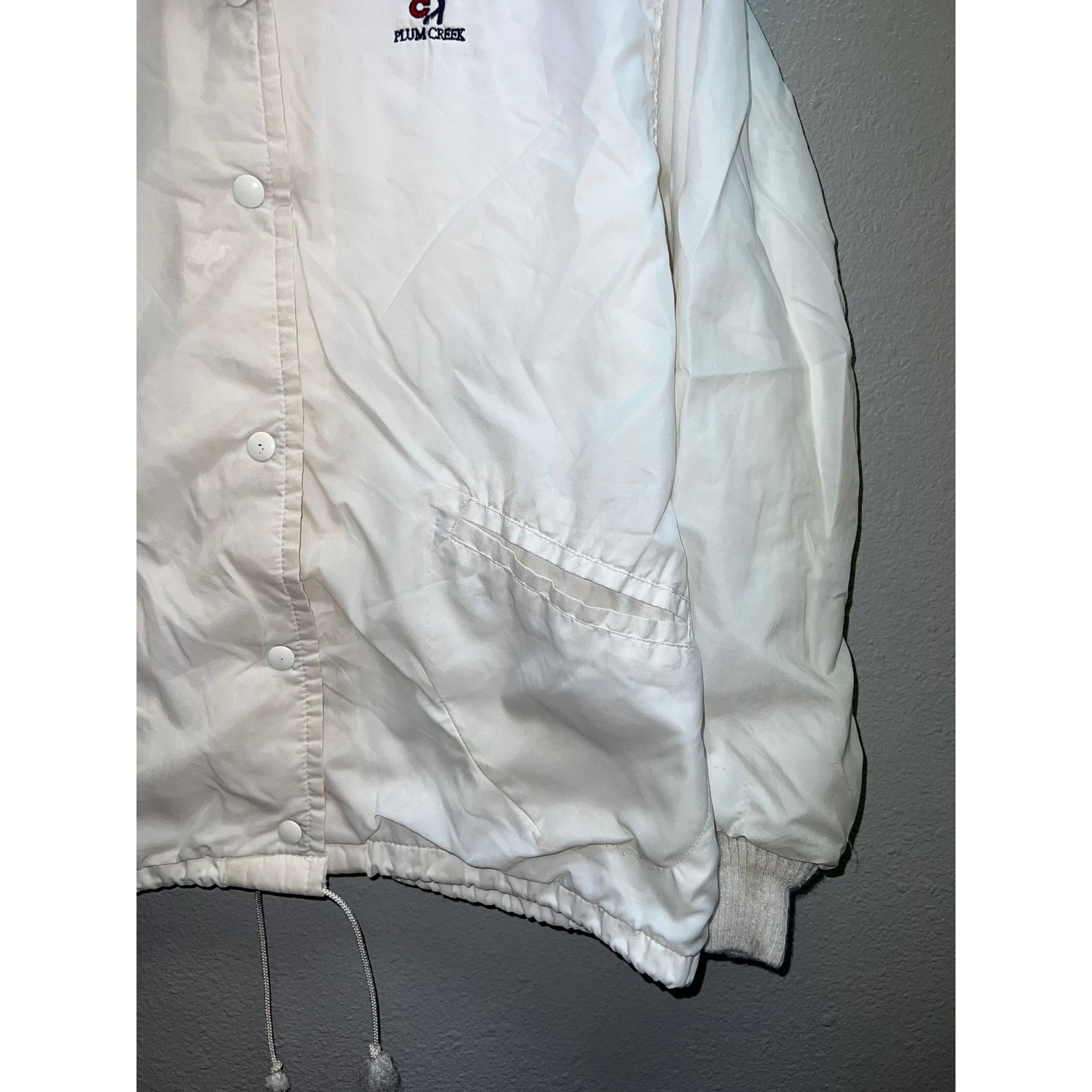 Vintage Vintage Womens Tournament Players Club Jacket Plum Creek 80s Size L / US 10 / IT 46 - 4 Thumbnail