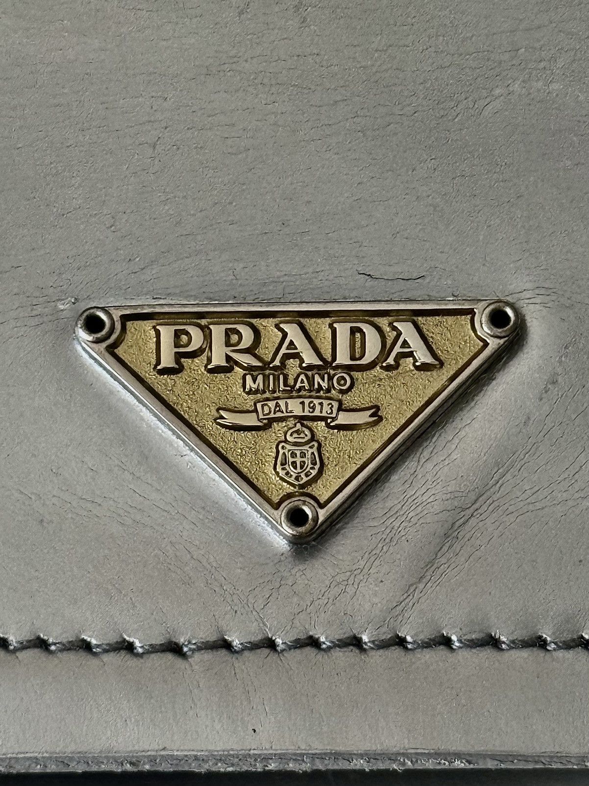 Prada Archive Prada - Miuccia - SS2003 - Silver Metal Swing Bag Size ONE SIZE - 17 Thumbnail