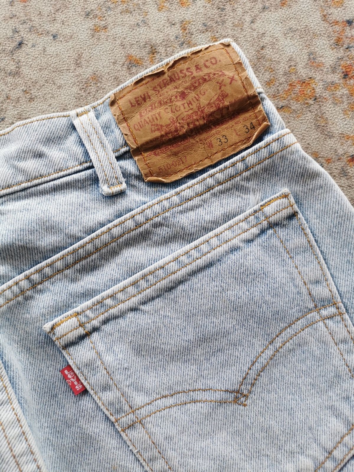 Levi's Levis Vintage Short Jeans 31x19.5 Size US 31 - 5 Thumbnail