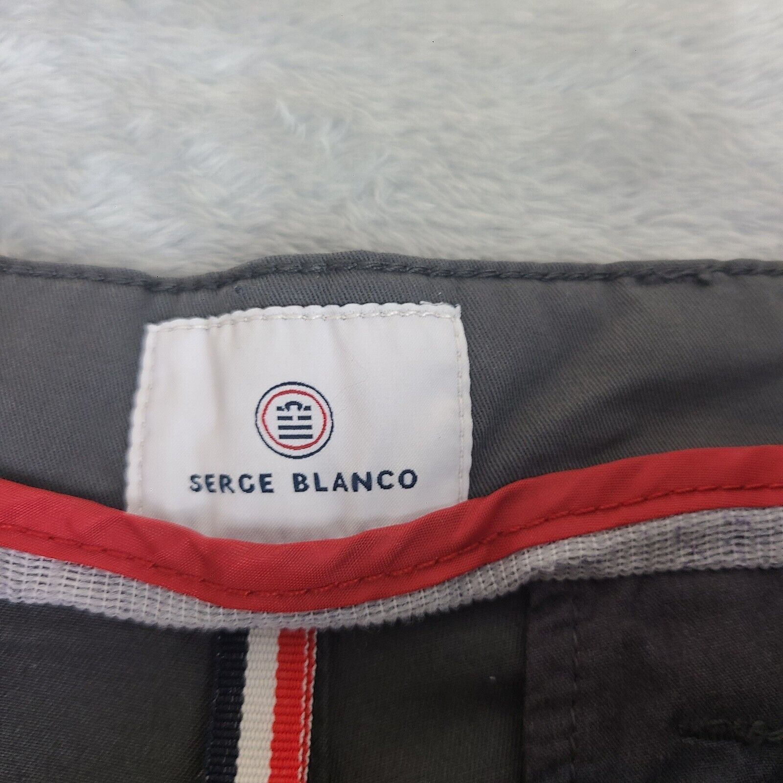 Vintage Serge Blanco Mens Gray Chino Dress Pants Size 31 New With Ta Size US 31 - 3 Thumbnail