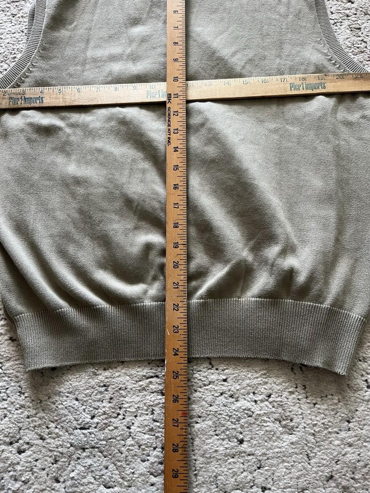Tommy Hilfiger Tommy Hilfiger Golf Preppy Sleeveless Sweater Vest M Tan Size US M / EU 48-50 / 2 - 6 Thumbnail
