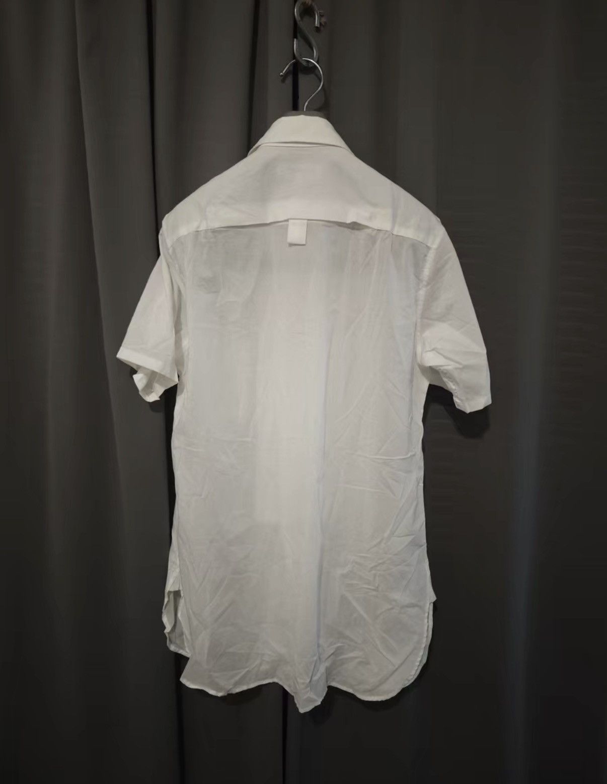 Yohji Yamamoto Yohji Yamamoto Zip-Up Short Sleeve Shirt Size US S / EU 44-46 / 1 - 6 Thumbnail