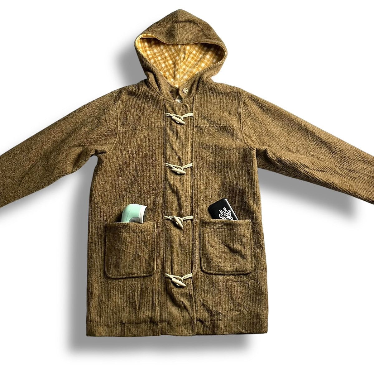 Courreges COURREGES SPORTS EMBROIDERED SPELL OUT DUFFLE JACKET Size L / US 10 / IT 46 - 3 Thumbnail