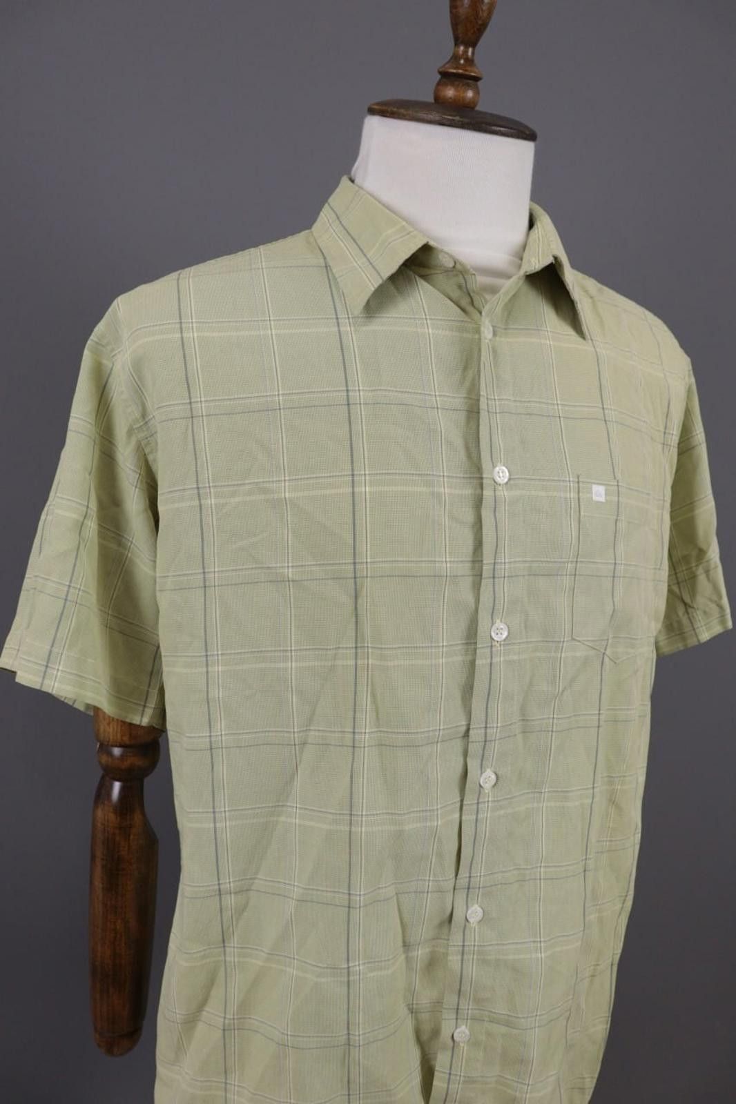 Quiksilver Quiksilver Hiking Green Check Pocket Outdoor Shirt Size L Size US L / EU 52-54 / 3 - 6 Thumbnail