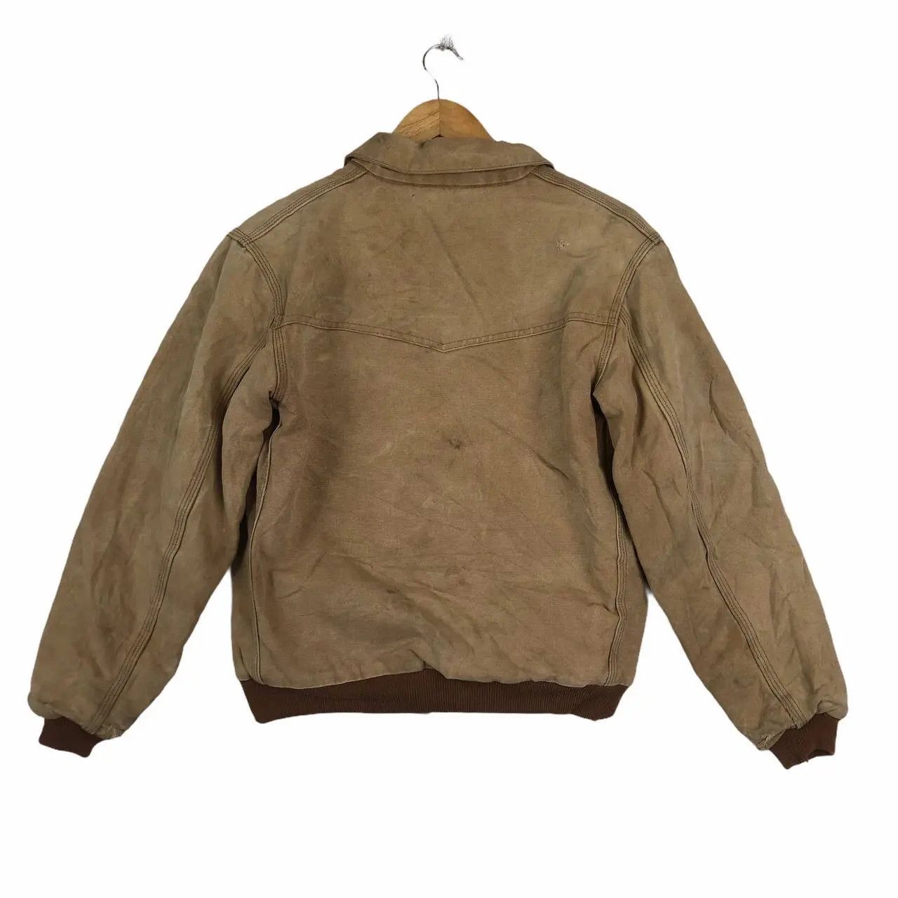 Carhartt Vtg CARHARTT WIP Distressed Workwear Detroit Chore Parka Size US M / EU 48-50 / 2 - 7 Thumbnail