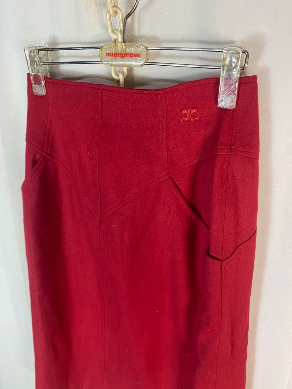 Courreges 🔥Best price 🔥Courreges paris red skirt Size 25" / US 0 / IT 36 - 2 Thumbnail
