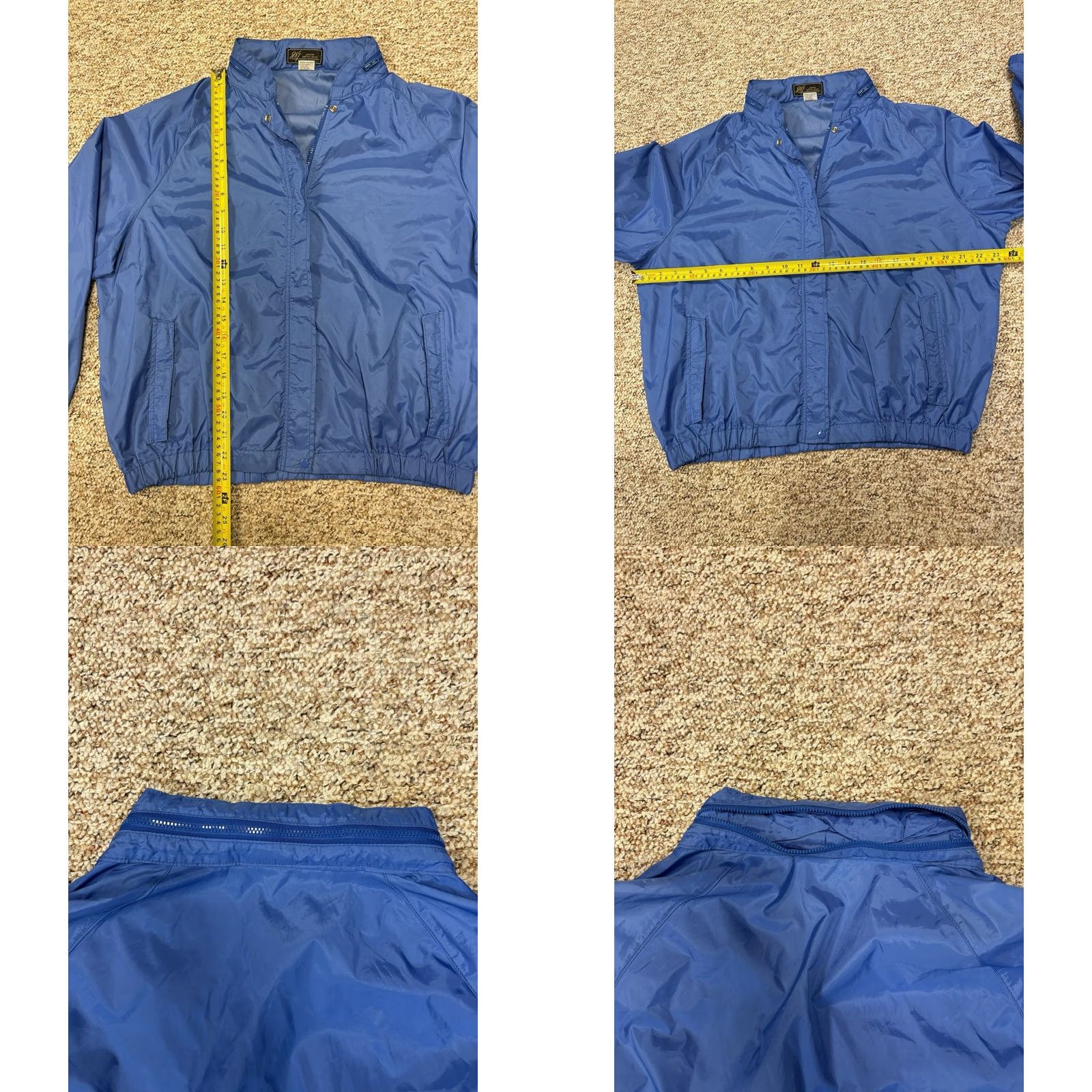 Vintage VINTAGE Jack Nicklaus Personal Jacket Windbreaker Zip-In Hood Women’s XL Blue 90s Hooded Jacket Womens XL Size XL / US 12-14 / IT 48-50 - 8 Thumbnail