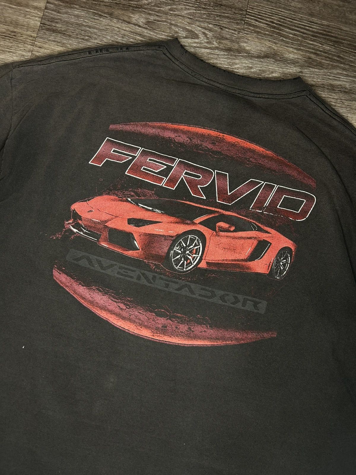 Vintage Vintage Ferrari Fervid Aventador t shirt Size US XXL / EU 58 / 5 - 4 Thumbnail