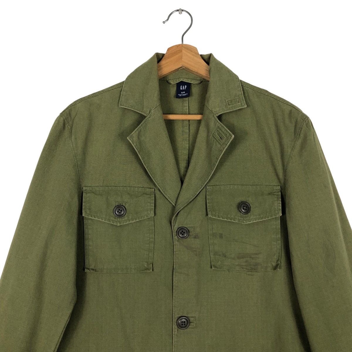 Japanese Brand 🔥Vtg Military Chore Jacket Design Gap Japan Issey Miyake Size US S / EU 44-46 / 1 - 3 Thumbnail