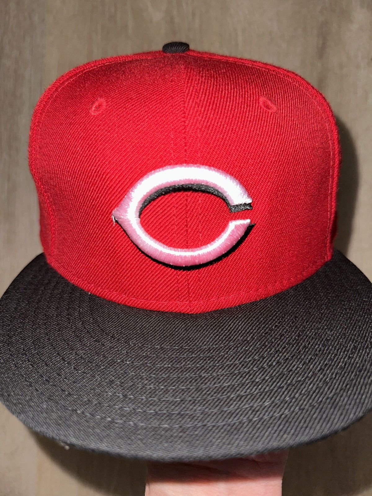 New Era Cincinnati Reds New Era Fitted Hat Size 7 5/8 Size ONE SIZE - 2 Thumbnail