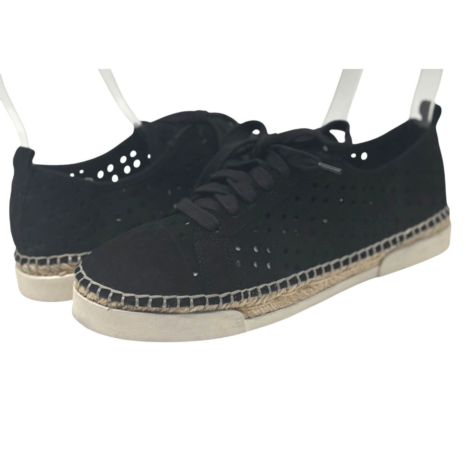 Vince Camuto Vince Camuto Thera Women’s Espadrille Sneakers, Black, 9.5 M Size US 9.5 / IT 39.5 - 11 Thumbnail