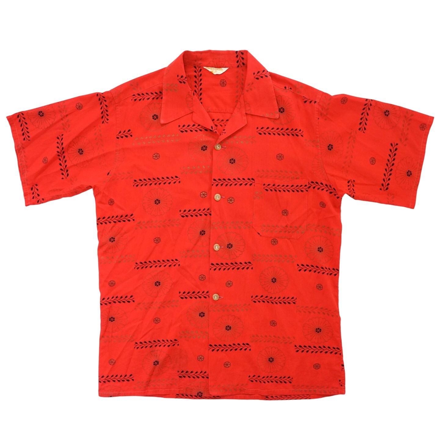 Duke Kahanamoku × Vintage Vintage 70s Hookano Brand Aloha Hawaiian Shirt Men's Medium Size US M / EU 48-50 / 2 - 1 Thumbnail