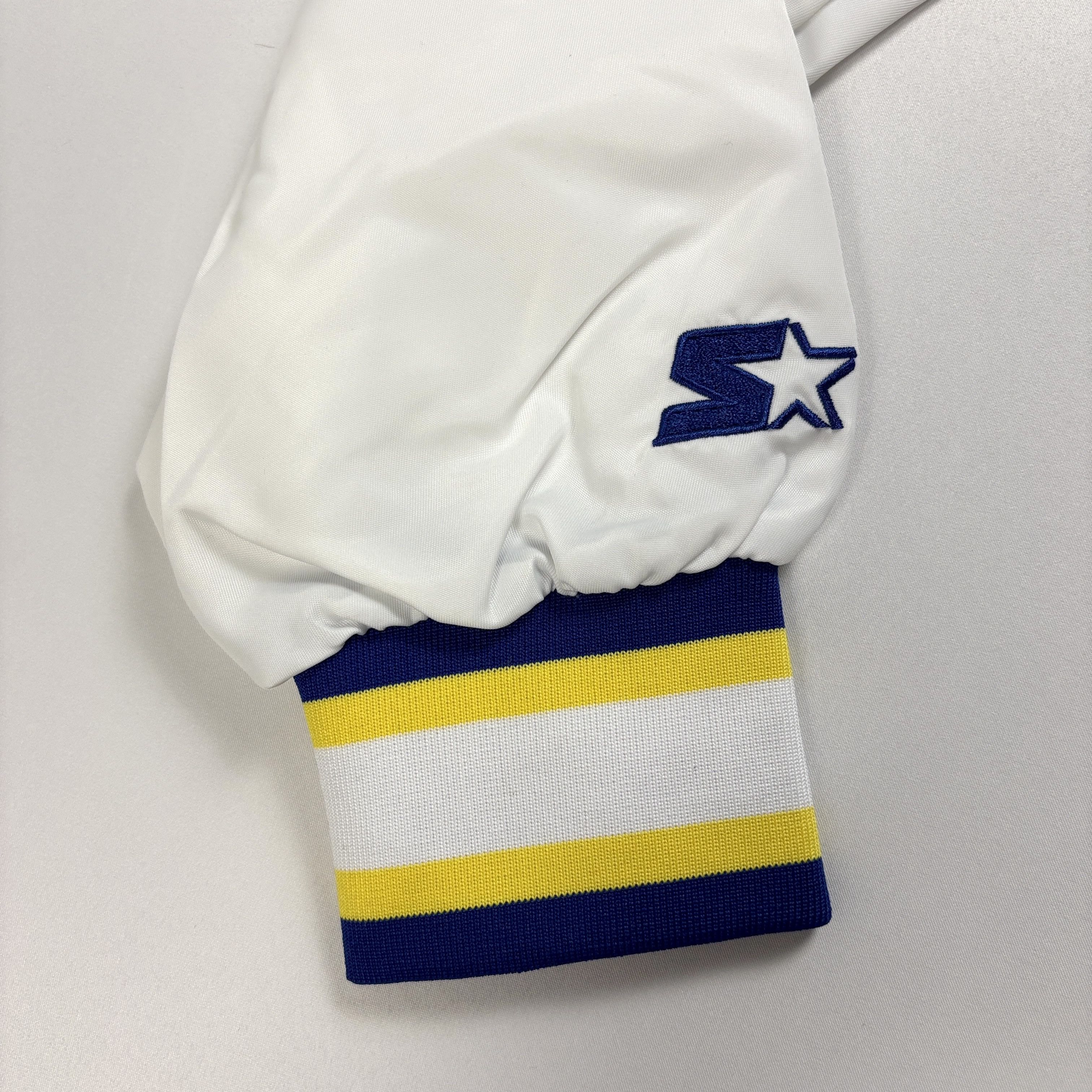 Starter Los Angeles Rams Starter Mens Windbreaker Jacket White Sz S Size US S / EU 44-46 / 1 - 6 Thumbnail