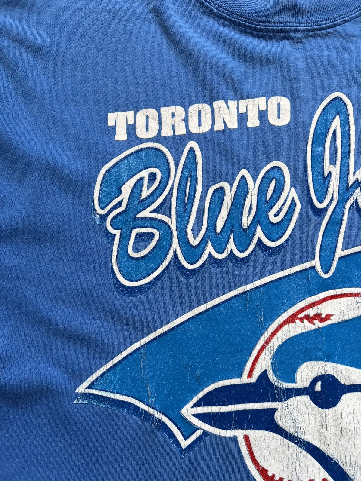 MLB Vintage 90s Toronto Blue Jays MLB Baseball Tee Shirt Size US XL / EU 56 / 4 - 11 Thumbnail