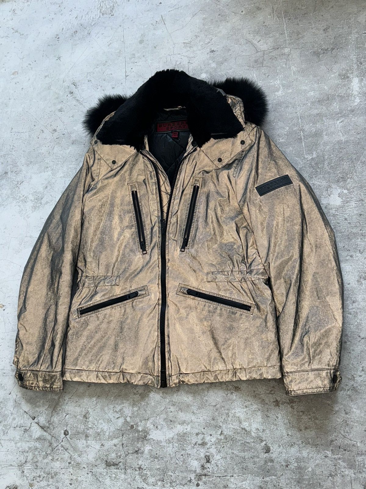 Burberry !extremely rare Burberry Sport Reflective hooded jacket Size US L / EU 52-54 / 3 - 9 Thumbnail