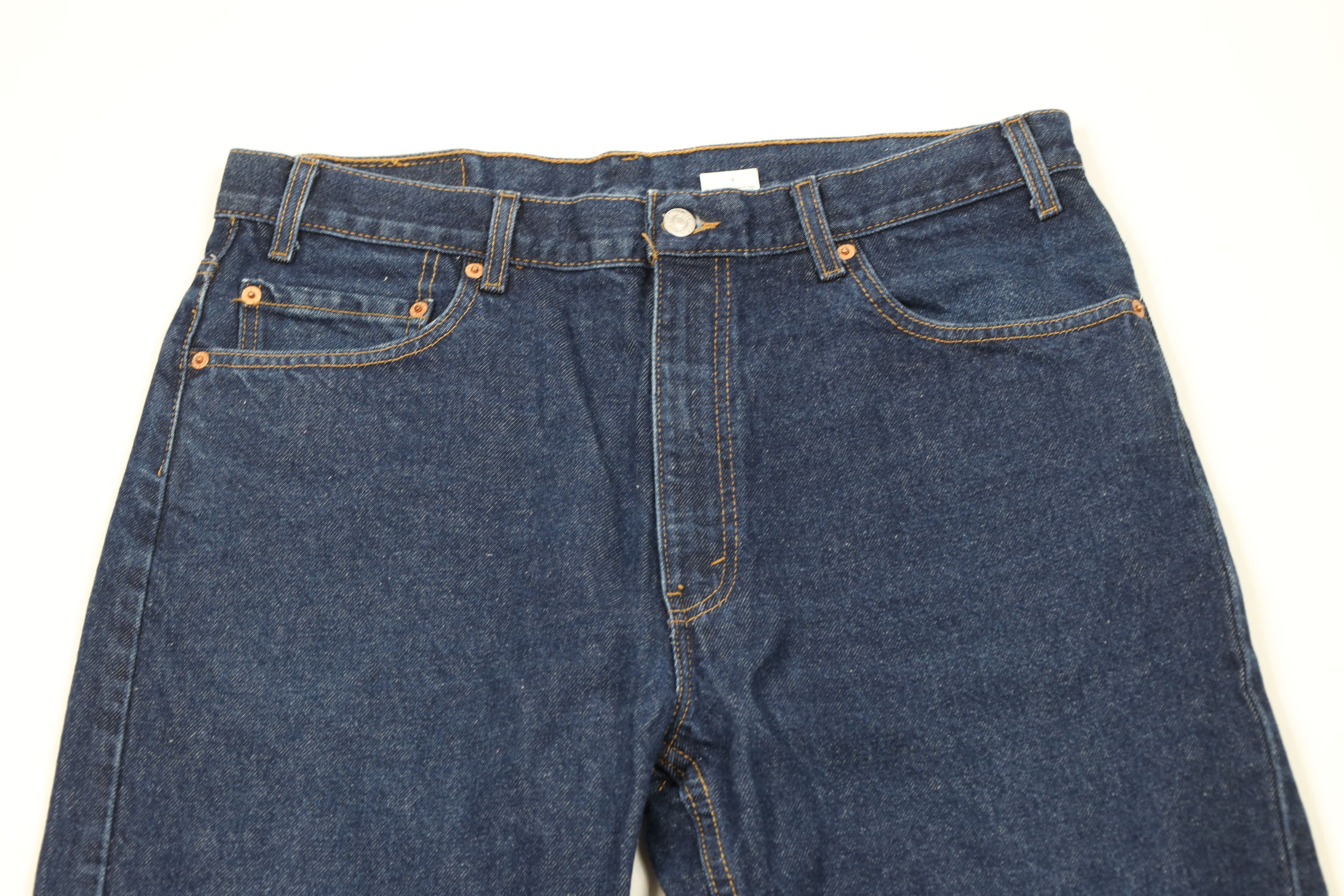 Levi's Vintage Y2K 2001 Levis 505 Regular Straight Leg Denim Jeans Size US 36 / EU 52 - 2 Thumbnail